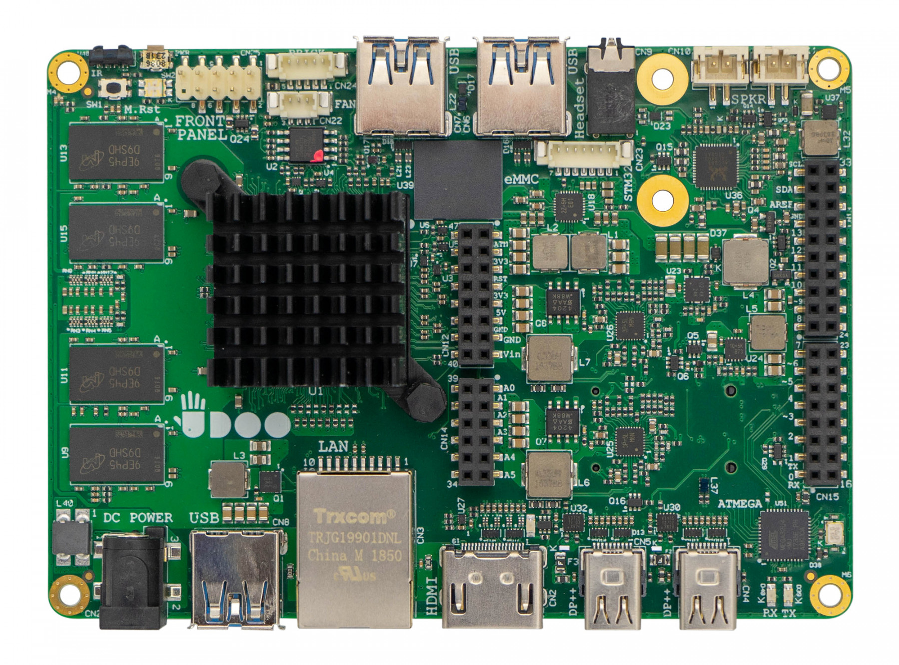 Image of the UDOO x86 Advanced Plus board